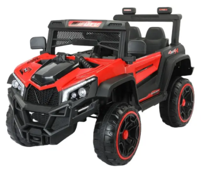 صورة جيب أطفال حمراء ماطورين 12 فولت